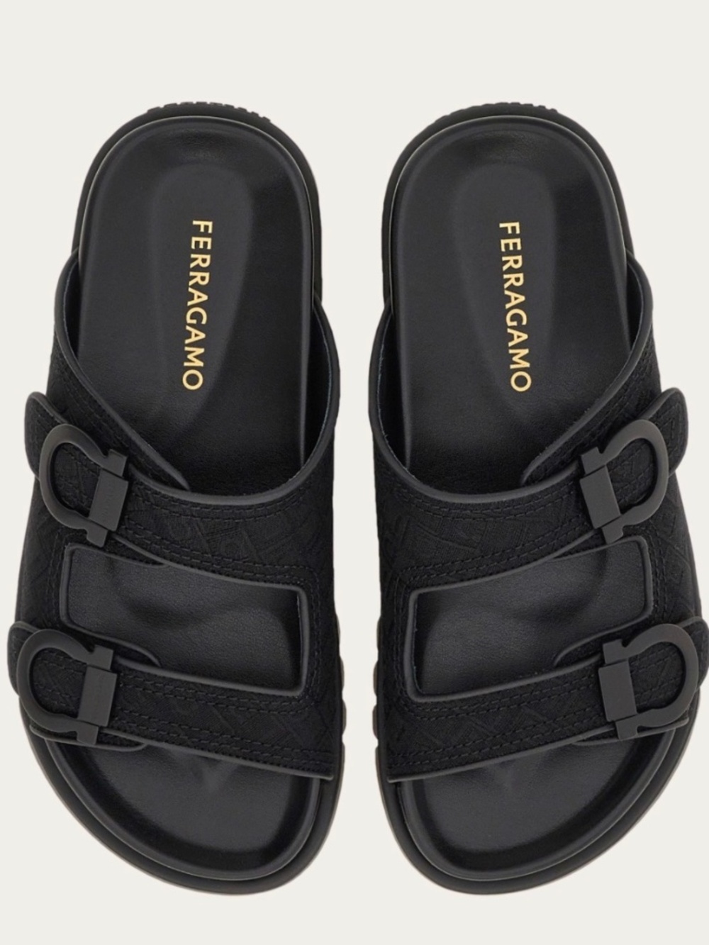 Salvatore Ferragamo Gancini Ornament slide